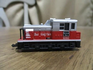 N Scale Bachmann Switcher Locomotive Diesel Plymouth Burlington Route 9280 - Picture 1 of 8