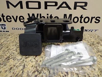 07-18 Jeep Wrangler JK Trailer Towing Production Hitch Receiver 3500lb Mopar  - Image 1 of 4