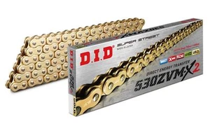 DID 530ZVMX2G120 (530 Series) ZVM-X2 Gold/Gold 120 Link High Performance X-Ri... - Afbeelding 1 van 1