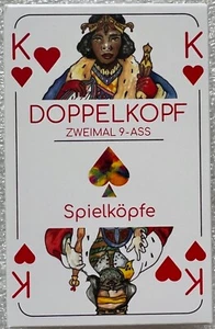 Gender Gerechtes Double Head Spielköpfe Family Game Card Game Kenner New - Picture 1 of 12