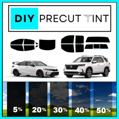 DIY PreCut Window Tint Kit Fits 2005-2025 Honda Odyssey ANY Shades ANY Windows - Image 1 of 4