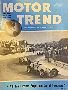 Motor Trend Magazine May 1950 Midget Racing - Picture 1 of 3