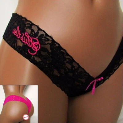 Frauen Sexy Spitze Tanga Dessous Mini Unterwäsche Slips Höschen Tangas / - Bild 1 von 4
