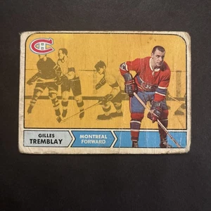 Tarjeta de hockey OPC 1968-69 #66 Gilles Tremblay - Montreal Canadiens - Imagen 1 de 2