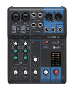 Yamaha MG06 6 Channel Mixer - Picture 1 of 4