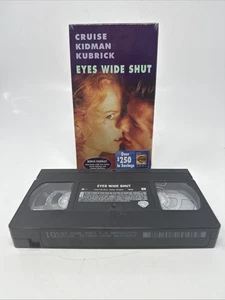 Eyes Wide Shut By Stanley Kubrick (VHS, 1999) Tom Cruise, Nicole Kidman - Imagen 1 de 4