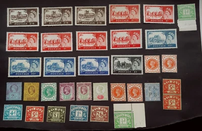 CLASSIC LOT GB UK GREAT BRITAIN VF UNUSED/NO GUM + VF MLH K6 - Image 1 of 2