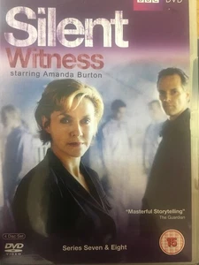 SILENT WITNESS - Complete Series 7 & 8 4 x DVD Set AS NEW! Season Seven Eight UK - Picture 1 of 2