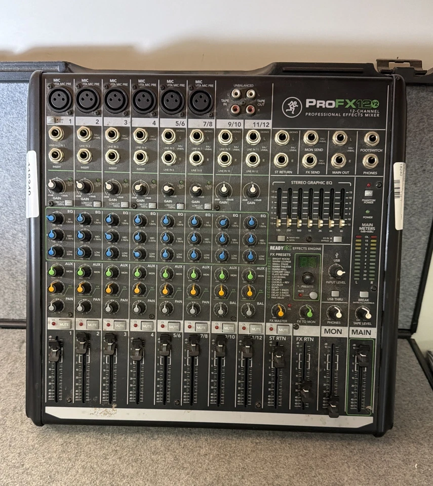 Mackie ProFX12v2 12 Channel Broadcast Mixer, Excellent Condition - Image 1 of 1