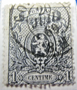 BELGIEN 1866 - SCOTT # 24a - GEBRAUCHT (ehBel9) - Bild 1 von 2