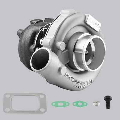 T3 T4 T04E .57 AR billet  turbocompresseur  for 1.6L to 2.3L 450HP Oil Cooled - Image 1 of 4