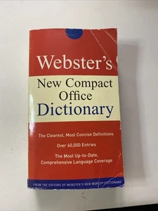 Webster's New Compact Office Dictionary - Picture 1 of 4