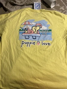 PUPPIE LOVE Rescue Flamingo Float T SHIRT Size XL - Picture 1 of 5