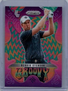 2025 Panini Prizm LIV Golf | Groovy Teal Henrik Stenson #13 | 83/275 - Picture 1 of 2