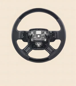 2012-2013 Range Rover Peach Wood Steering Wheel Black Leather - Picture 1 of 1