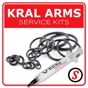 KRAL ARMS O-Ring Dichtung Gewehr Service Kit für ALLE MODELLE + OPTIONALES FETT - Bild 1 von 1