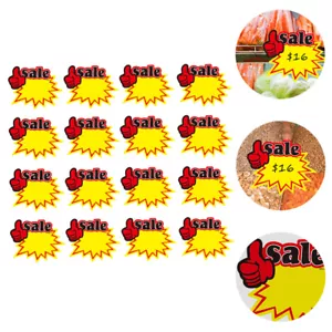 50 Pcs Advertisement Tags Commodity Price Signs Retail and Labels Store - Picture 1 of 16