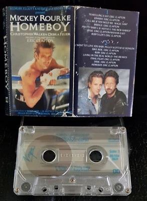 Eric Clapton - Homeboy soundtrack - 1989 cassette tape excellent, cover G+ - Image 1 of 2