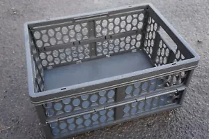Genuine Mercedes Benz Collapsable Boot Crate A20338400020 Boot Organiser Basket - Picture 1 of 4