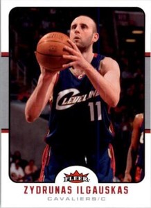 2006-07 Fleer Basketball #30 Zydrunas Ilgauskas