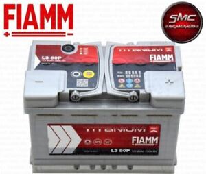 Akumulator samochodowy 12V 80AH 730A EN FIAMM PRO Premium Bateria zastępuje 70 72 74 77 Ah
