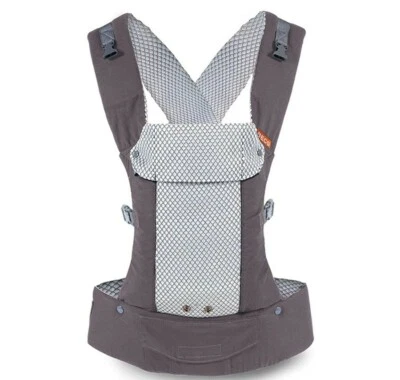 Beco Gemini Baby Carrier Adjustable Ergonomic Backpack Sleek Cool Dark Grey New - Image 1 of 4