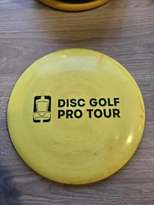 Disc Golf Pro Tour DGPT Innova Boss Yellow Disc 168 Grams 10/10 - Picture 1 of 3