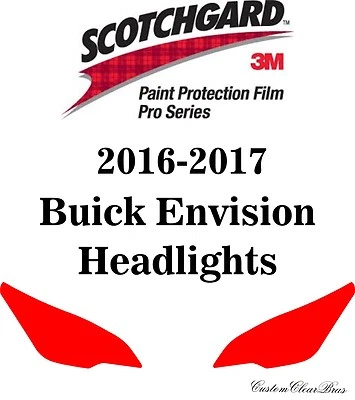3M Scotchgard Paint Protection Film Pro Series Clear 2016 2017 Buick Envision - Image 1 of 3