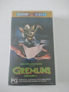 Gremlins VHS Video Tape Small Box Tested Working Collectors Series - Picture 1 of 4