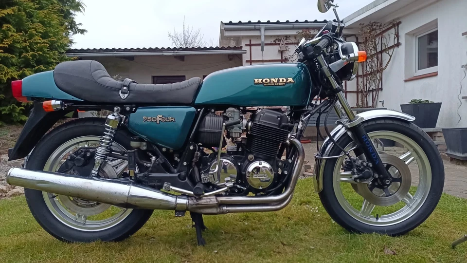 Honda CB 750 Four F2 , Bj 79 , TÜV 3.27 , Motor Top Ende überholt , Reifen Brems - Bild 1 von 4