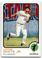 2022 Lonnie White Jr. Topps Heritage Minor League Rookie