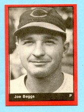 1977 TCMA 1939 1940 Cincinnati Reds -Joseph Beggs- Box 912