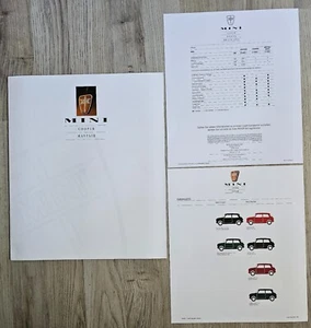 Austin Mini Prospekt 9.1994 Cooper und Mayfair mit Farbpalette Großformat - Bild 1 von 3