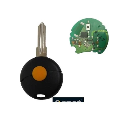 ES IEA ELETTRONICA GUSCIO COVER CHIAVE PER TELECOMANDO + Chip Originale Iea per SMART 450 1 tasto