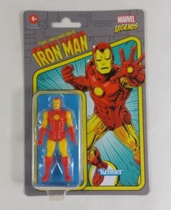 Marvel Legends Iron Man Retro 3.75 Actionfigur Hasbro Kenner - Bild 1 von 2
