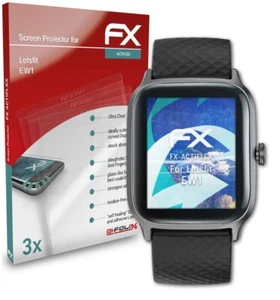 atFoliX 3x Ochraniacz ekranu do folii ochronnej Letsfit EW1 przezroczysta i elastyczna - Zdjęcie 1 z 8