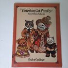 Victorian Cat Family Paper Dolls In Full Color Evelyn Gathings 1984 Uncut