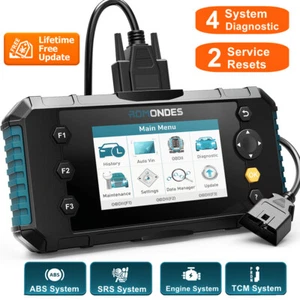 Car Diagnostic Tool OBD2 Scanner ABS SRS Scan & EPB Brake Reset Oil Light Reset - Picture 1 of 11