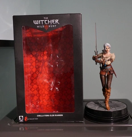 The Witcher 3 Wild Hunt Cirilla Series 1 Statue Ciri Dark Horse Cover