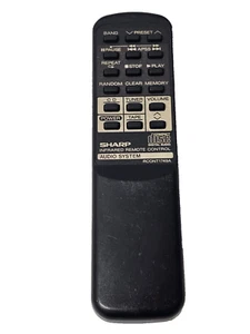 GENUINE ORIGINAL SHARP RC0NT1749A COMPACT DISC DIGITAL AUDIO REMOTE CONTROL - Picture 1 of 4