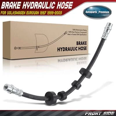 Manguera hidráulica de freno delantera derecha o derecha para Volkswagen Eurovan 1997 1999-2003 364 mm Foto 1 de 4