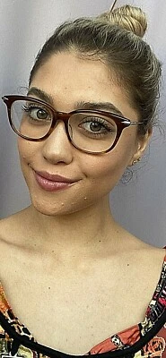 Nuevo marco de gafas para mujer DITA 52mm Havana de gran tamaño Japón Foto 1 de 4