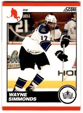 2010-11 Score Glossy Wayne Simmonds #237 Los Angeles Kings