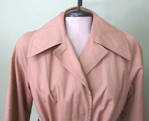 CAPPOTTO TRENCH VINTAGE ANNI 60 JONATHAN LOGAN MISTY HARBOUR / TAGLIA 10 - Foto 1 di 10