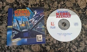 Star Wars REBEL ASSAULT IBM CD-ROM PC-Spiel (1993 LucasArts) *KOSTENLOSER VERSAND* - Bild 1 von 3