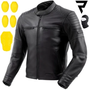Giacca Moto | REBELHORN HUNTER II | Giacca Moto Protezioni Pelle XS - 7XL - Foto 1 di 12
