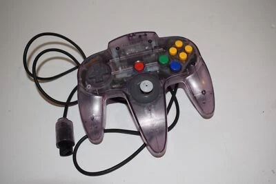 NINTENDO N64 CONTROLLER NINTENDO 64 ATOMIC PURPLE (BXK74) - Image 1 of 2