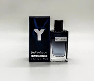 Yves Saint Laurent YSL Y Eau De Parfum 0.25 fl oz 7.5ml Splash Travel Dabber - Picture 1 of 3