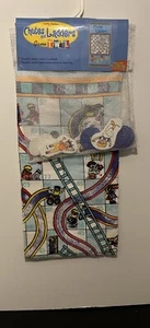 Vintage Chutes and ladders Game Beach Towel Hasbro Jay Franco Rare 2004 NOS - Picture 1 of 3
