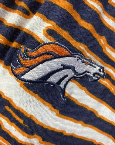 Zubaz Denver Broncos NFL Men's Zebra Lounge Pants Sz 2XL Cover
